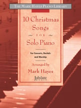 10 Christmas Songs for Solo Piano piano sheet music cover